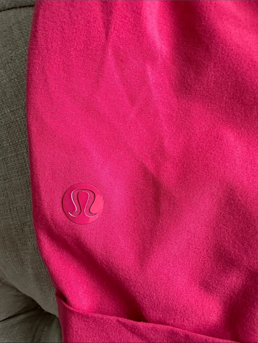 lululemon athletica Vibrant Pink Drawstring Athletic Shorts
